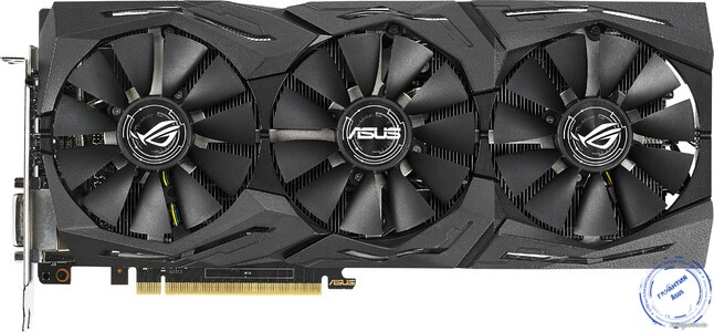 видеокарт ASUS ROG Strix GeForce GTX 1070 Ti Advanced edition